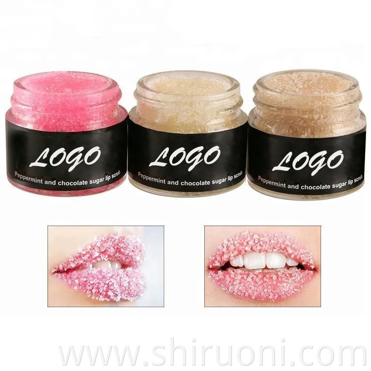 custom logo lip scrub 